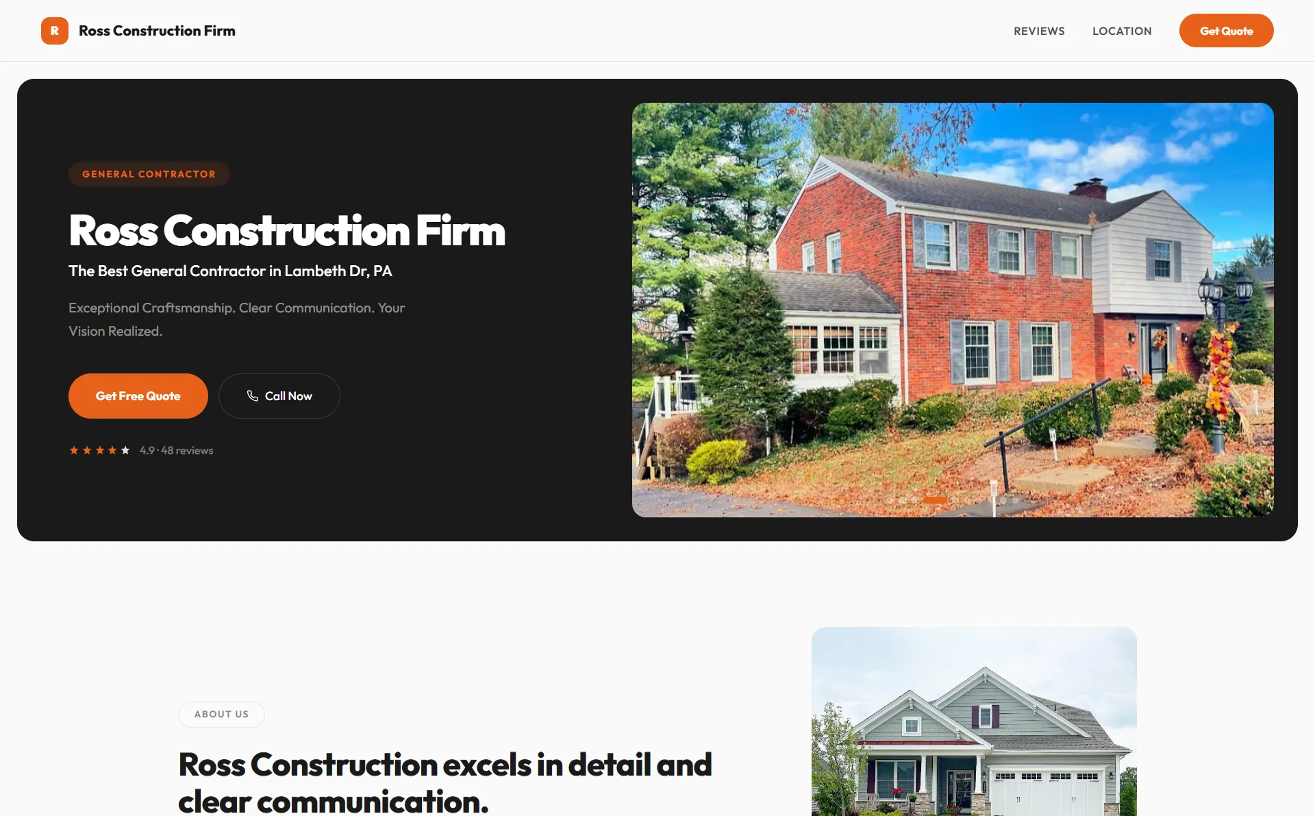 Website built with Mapslio 4